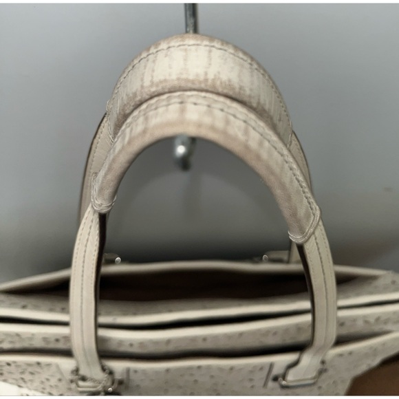 COACH Taylor Eyelet Leather Tote Bag off white No 27391 - Picture 9 of 10